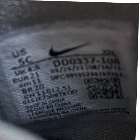 Nike Hightops Size 5c - Picture 5 of 6